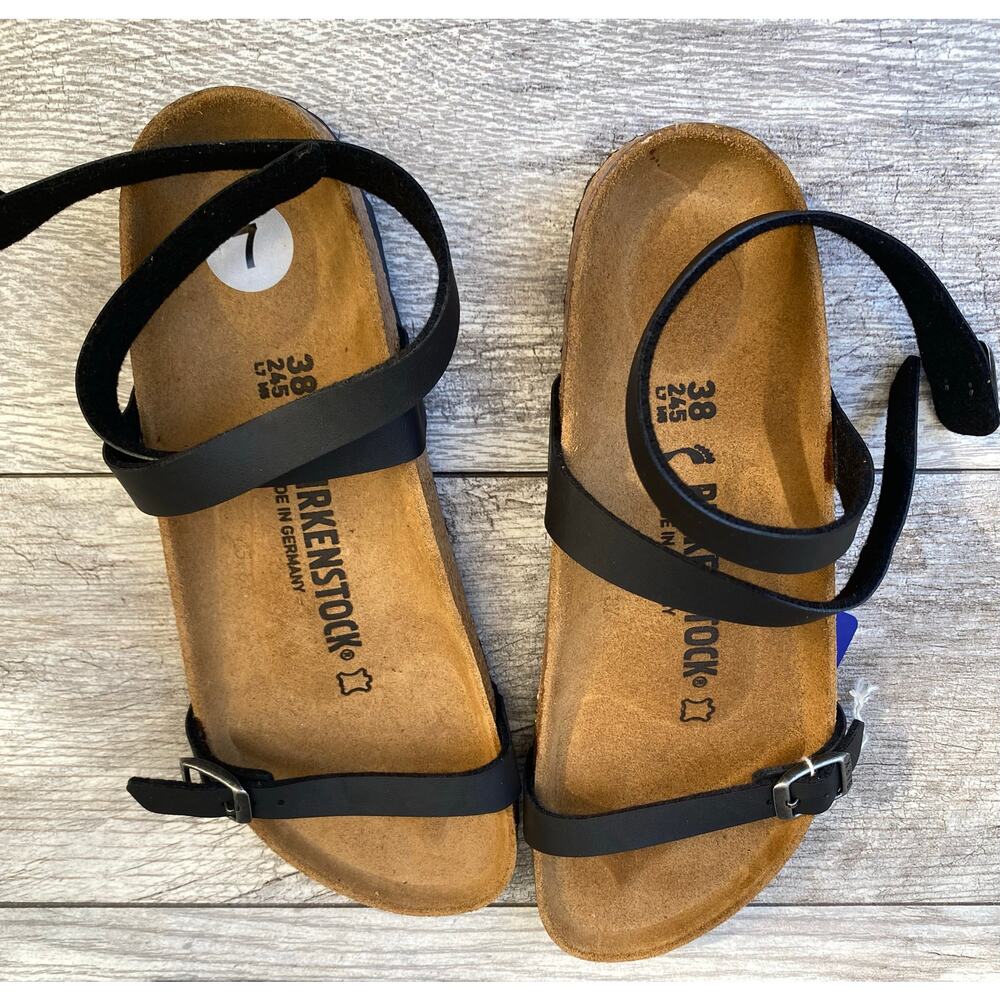 Birkenstock Mayari Black Sandals Women’s EU 38 US 7 Narrow Fit